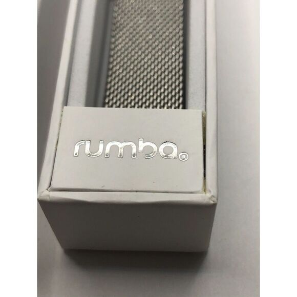Rumba Mesh Silver Band Replacement Stainless Steel In Box PY22 - Picture 2 of 8